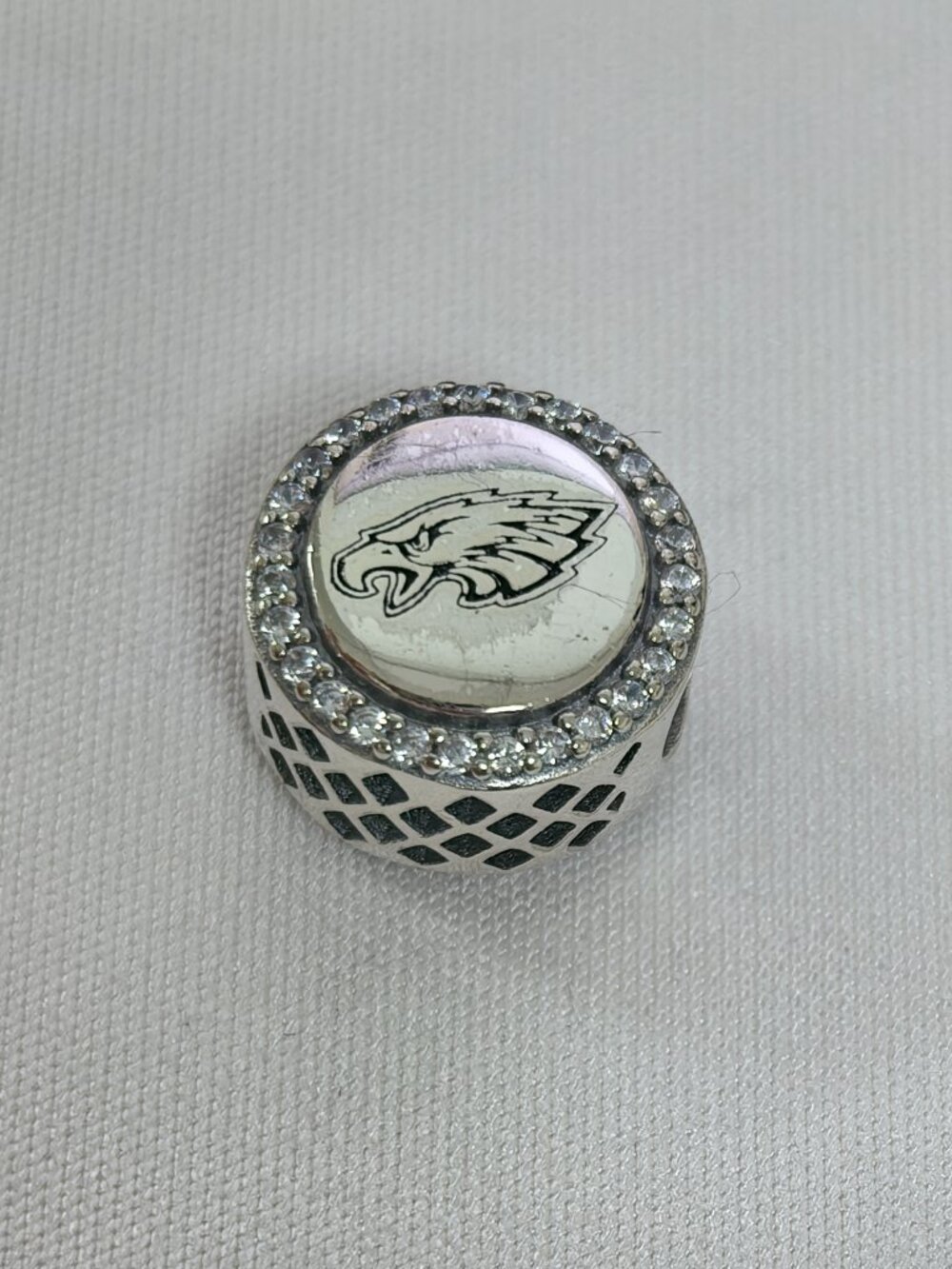 Pandora Philadelphia Eagles Exclusive Charm Pendant, S925 Silver Jewelry